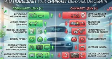 Как кузовной ремонт влияет на стоимость автомобиля